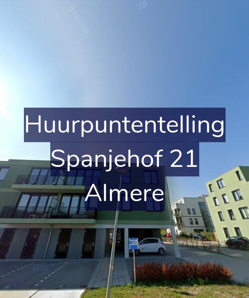 Foto gevel Huurpuntentelling voor Spanjehof 21, Almere