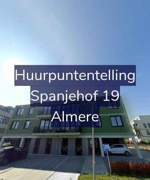 Foto gevel Huurpuntentelling voor Spanjehof 19, Almere