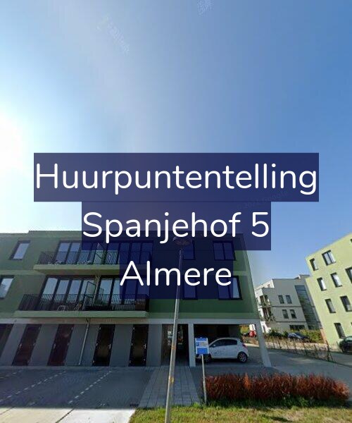 Foto gevel Huurpuntentelling voor Spanjehof 5, Almere