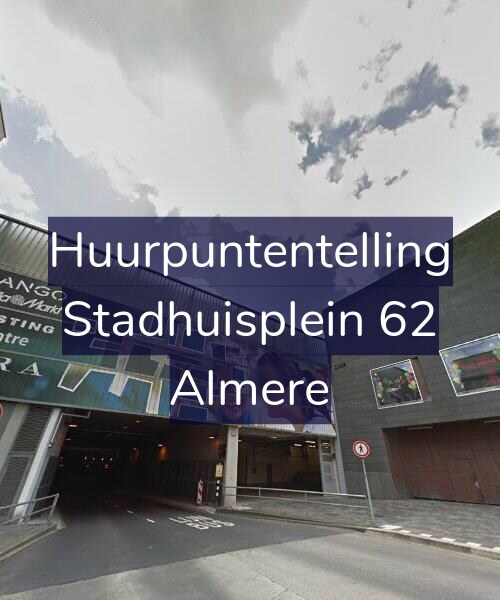 Foto gevel Huurpuntentelling voor Stadhuisplein 62, Almere