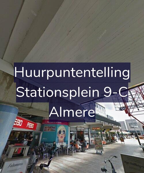 Foto gevel Huurpuntentelling voor Stationsplein 9-C, Almere