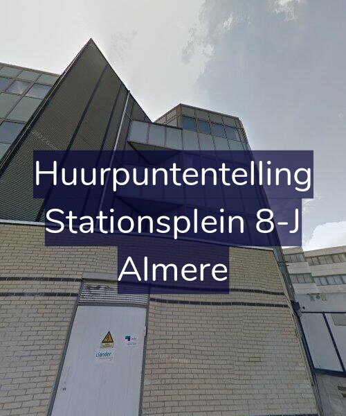 Foto gevel Huurpuntentelling voor Stationsplein 8-J, Almere