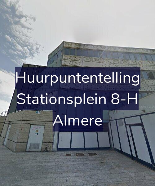 Foto gevel Huurpuntentelling voor Stationsplein 8-H, Almere