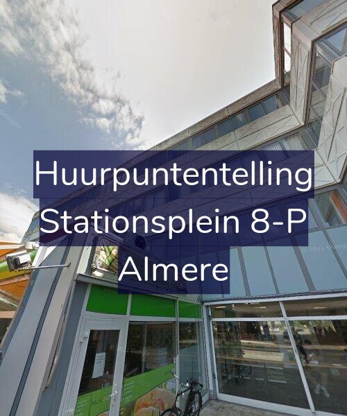 Foto gevel Huurpuntentelling voor Stationsplein 8-P, Almere