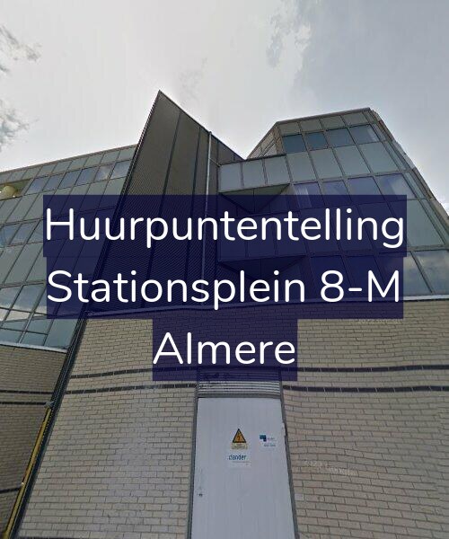 Foto gevel Huurpuntentelling voor Stationsplein 8-M, Almere