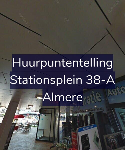 Foto gevel Huurpuntentelling voor Stationsplein 38-A, Almere