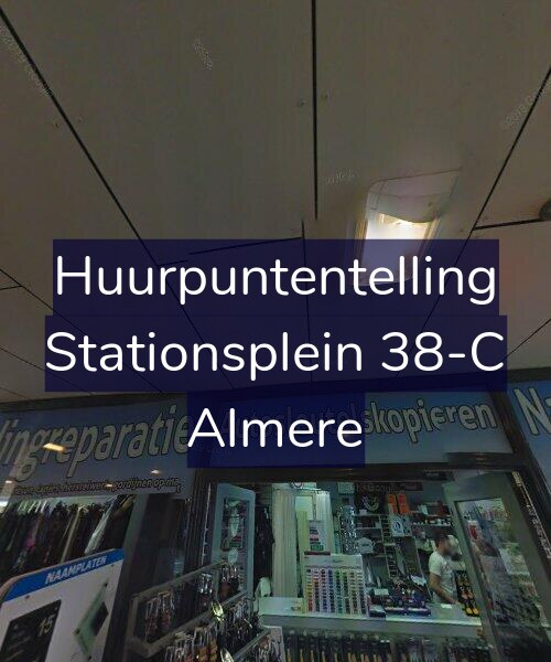 Foto gevel Huurpuntentelling voor Stationsplein 38-C, Almere