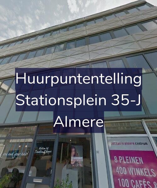 Foto gevel Huurpuntentelling voor Stationsplein 35-J, Almere
