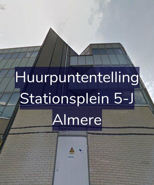 Foto gevel Huurpuntentelling voor Stationsplein 5-J, Almere