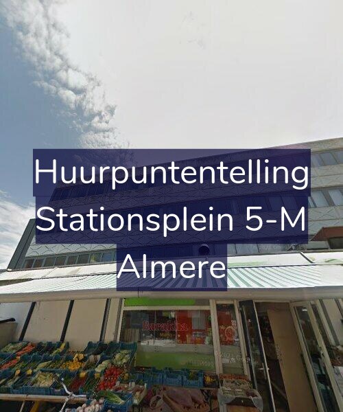 Foto gevel Huurpuntentelling voor Stationsplein 5-M, Almere