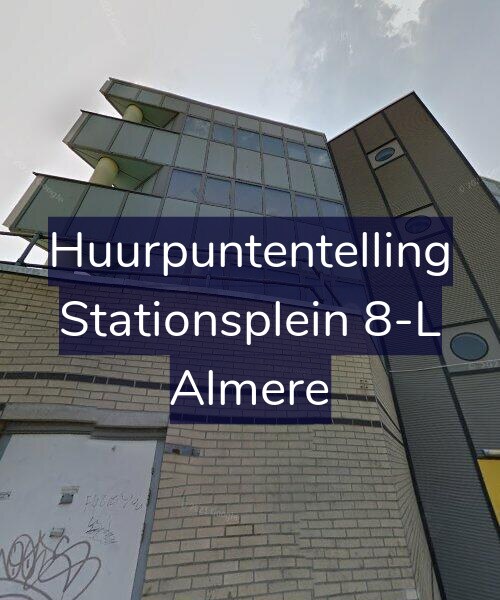 Foto gevel Huurpuntentelling voor Stationsplein 8-L, Almere