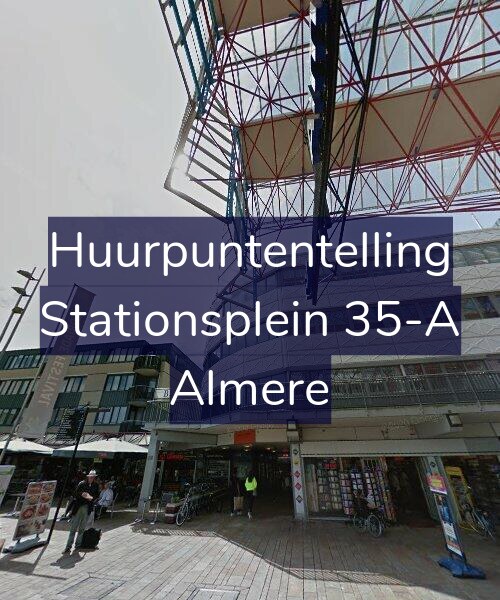 Foto gevel Huurpuntentelling voor Stationsplein 35-A, Almere