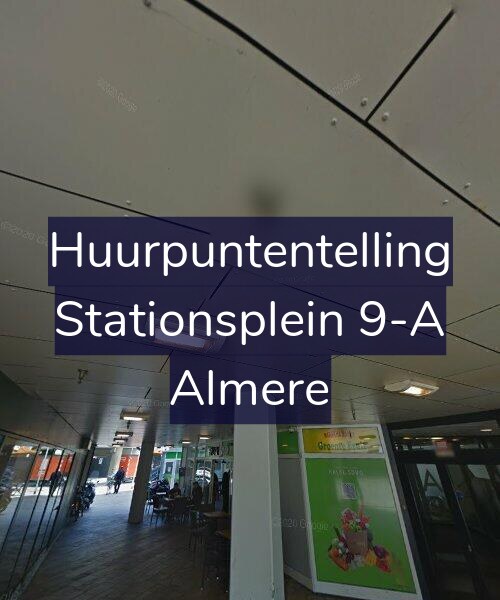 Foto gevel Huurpuntentelling voor Stationsplein 9-A, Almere