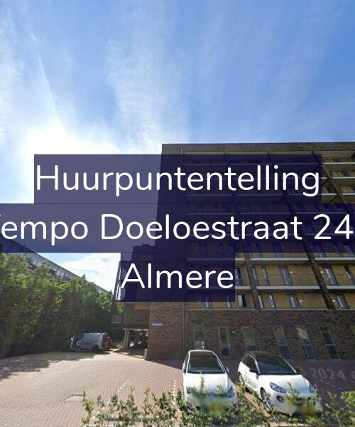 Foto gevel Huurpuntentelling voor Tempo Doeloestraat 247, Almere