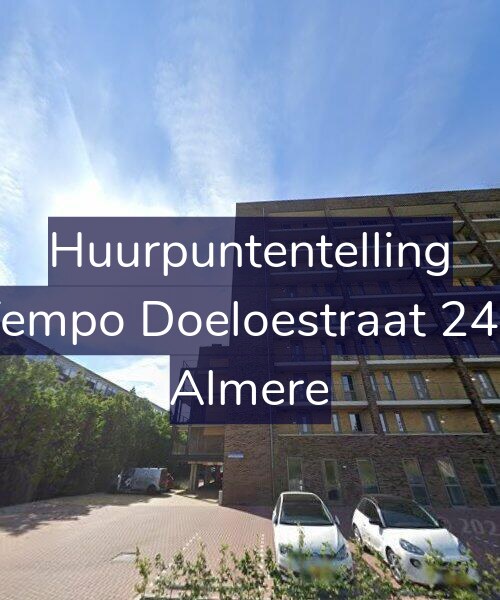 Foto gevel Huurpuntentelling voor Tempo Doeloestraat 241, Almere