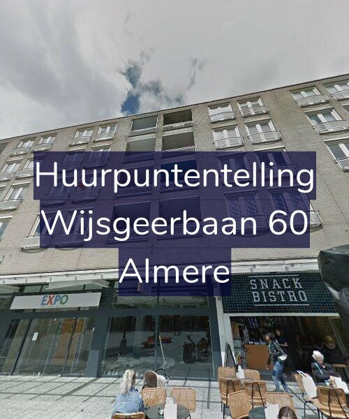 Foto gevel Huurpuntentelling voor Wijsgeerbaan 60, Almere