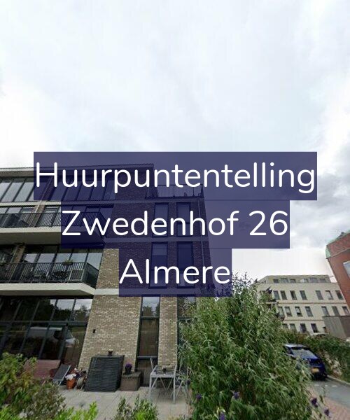 Foto gevel Huurpuntentelling voor Zwedenhof 26, Almere