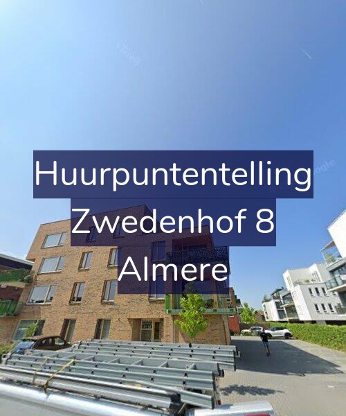 Foto gevel Huurpuntentelling voor Zwedenhof 8, Almere