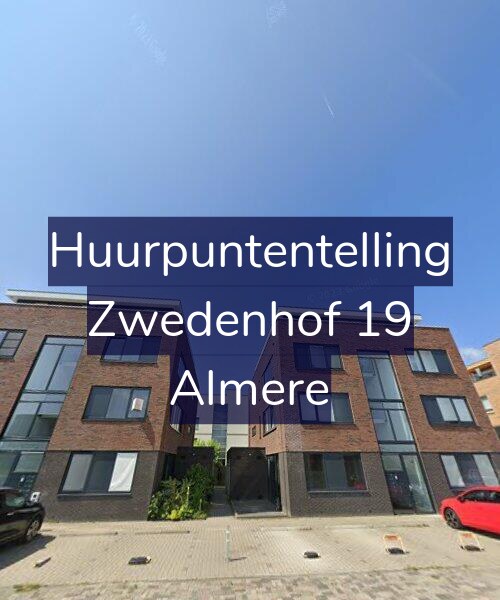 Foto gevel Huurpuntentelling voor Zwedenhof 19, Almere