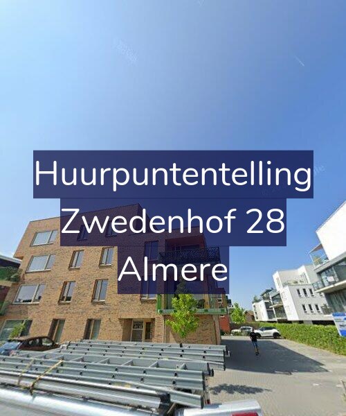 Foto gevel Huurpuntentelling voor Zwedenhof 28, Almere