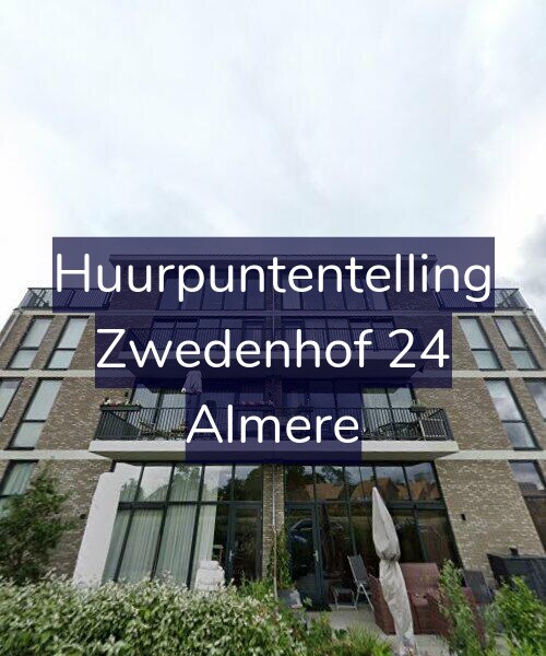 Foto gevel Huurpuntentelling voor Zwedenhof 24, Almere