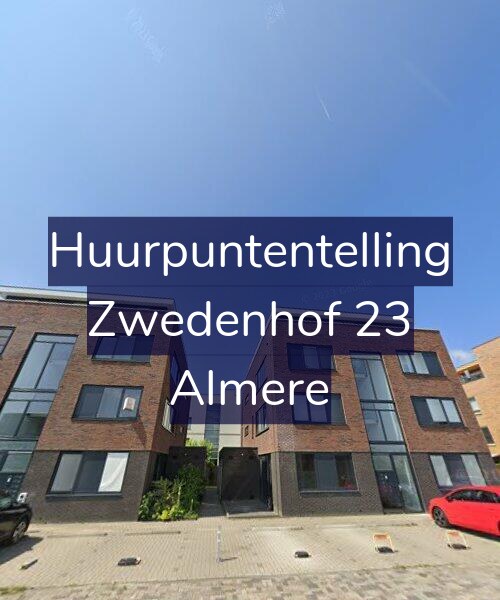 Foto gevel Huurpuntentelling voor Zwedenhof 23, Almere