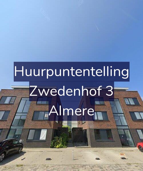 Foto gevel Huurpuntentelling voor Zwedenhof 3, Almere