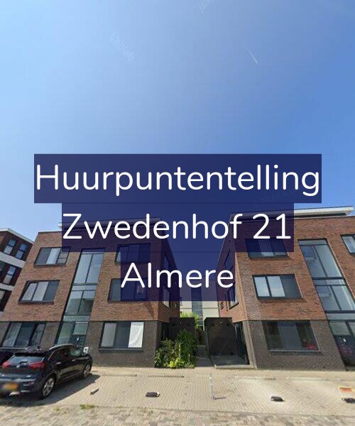 Foto gevel Huurpuntentelling voor Zwedenhof 21, Almere