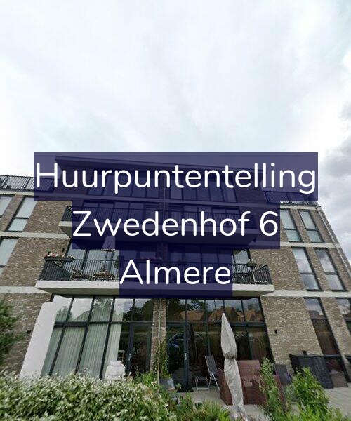 Foto gevel Huurpuntentelling voor Zwedenhof 6, Almere