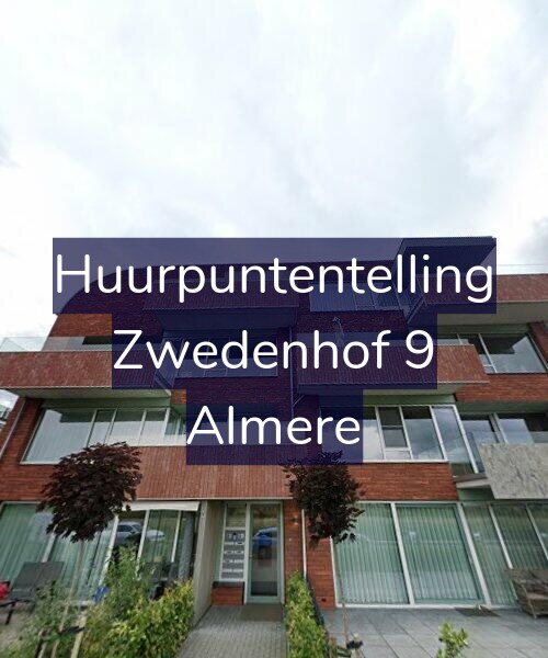 Foto gevel Huurpuntentelling voor Zwedenhof 9, Almere