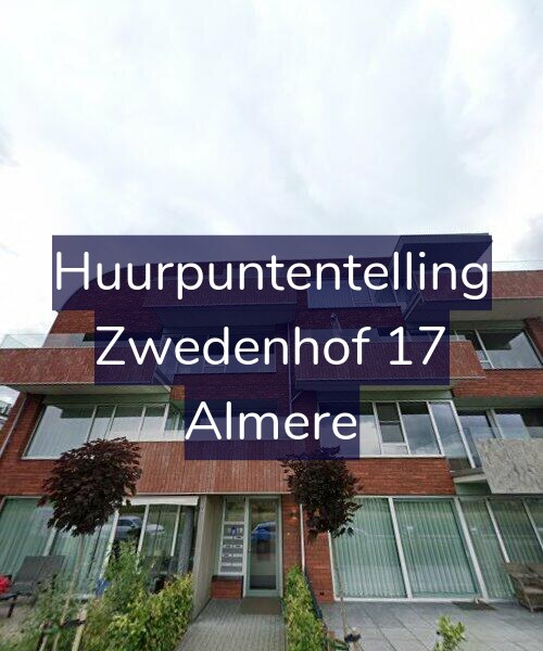 Foto gevel Huurpuntentelling voor Zwedenhof 17, Almere