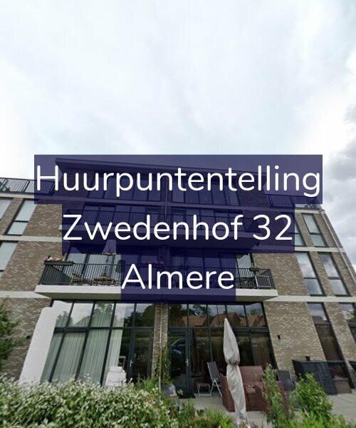 Foto gevel Huurpuntentelling voor Zwedenhof 32, Almere