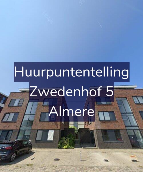 Foto gevel Huurpuntentelling voor Zwedenhof 5, Almere