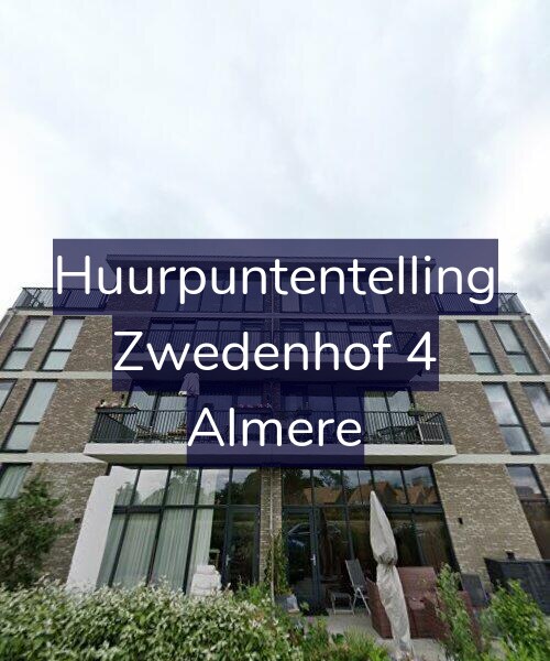 Foto gevel Huurpuntentelling voor Zwedenhof 4, Almere