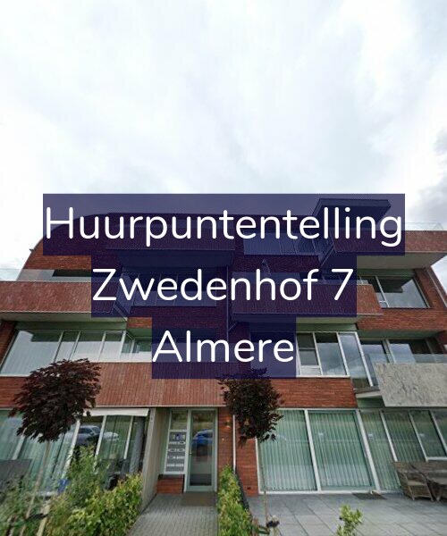 Foto gevel Huurpuntentelling voor Zwedenhof 7, Almere