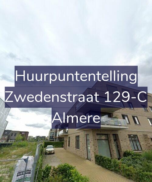 Foto gevel Huurpuntentelling voor Zwedenstraat 129-C, Almere