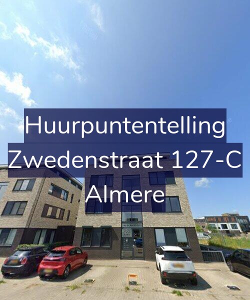 Foto gevel Huurpuntentelling voor Zwedenstraat 127-C, Almere