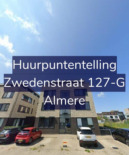 Foto gevel Huurpuntentelling voor Zwedenstraat 127-G, Almere