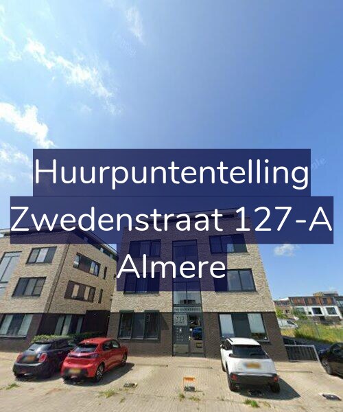Foto gevel Huurpuntentelling voor Zwedenstraat 127-A, Almere