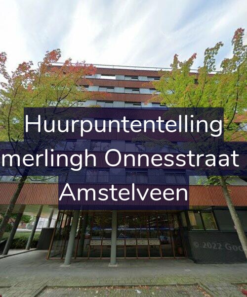 Foto gevel Huurpuntentelling voor Kamerlingh Onnesstraat 17, Amstelveen