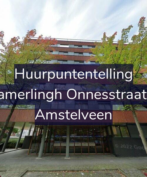 Foto gevel Huurpuntentelling voor Kamerlingh Onnesstraat 9, Amstelveen