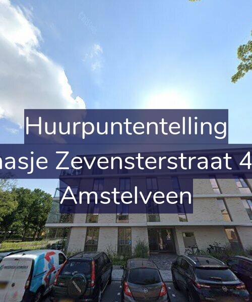 Foto gevel Huurpuntentelling voor Klaasje Zevensterstraat 403, Amstelveen
