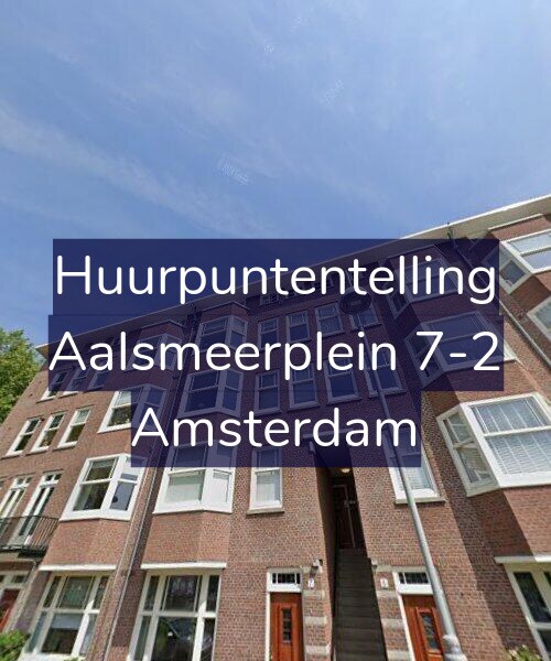 Foto gevel Huurpuntentelling voor Aalsmeerplein 7-2, Amsterdam
