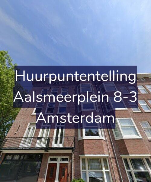 Foto gevel Huurpuntentelling voor Aalsmeerplein 8-3, Amsterdam