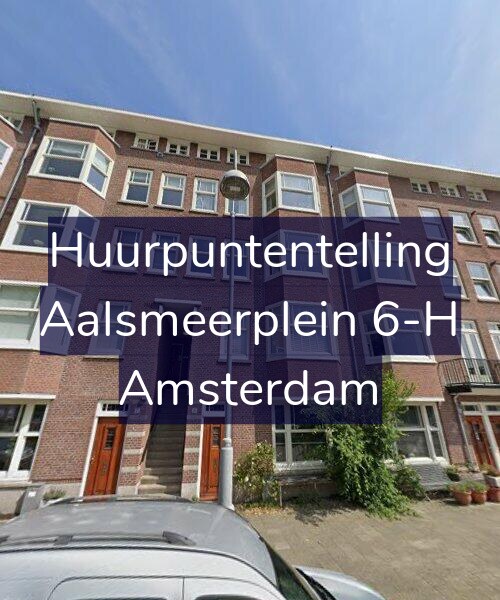 Foto gevel Huurpuntentelling voor Aalsmeerplein 6-H, Amsterdam