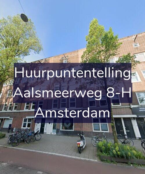 Foto gevel Huurpuntentelling voor Aalsmeerweg 8-H, Amsterdam