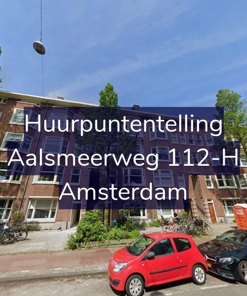 Foto gevel Huurpuntentelling voor Aalsmeerweg 112-H, Amsterdam