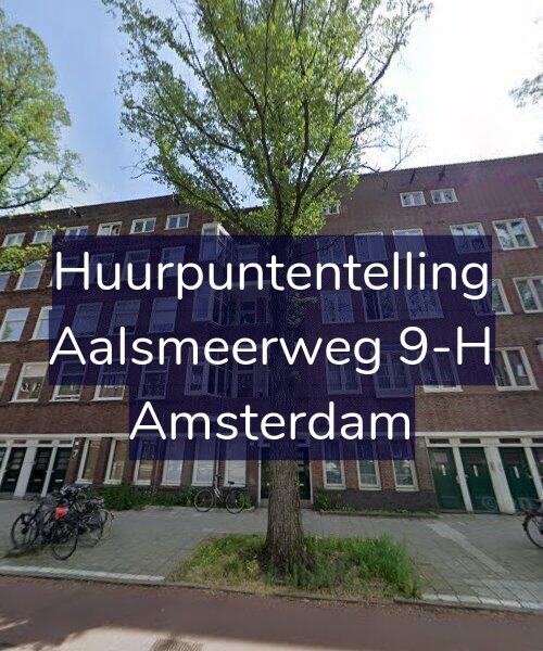 Foto gevel Huurpuntentelling voor Aalsmeerweg 9-H, Amsterdam