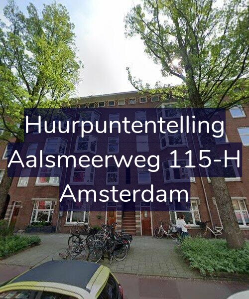Foto gevel Huurpuntentelling voor Aalsmeerweg 115-H, Amsterdam