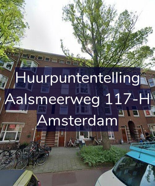 Foto gevel Huurpuntentelling voor Aalsmeerweg 117-H, Amsterdam